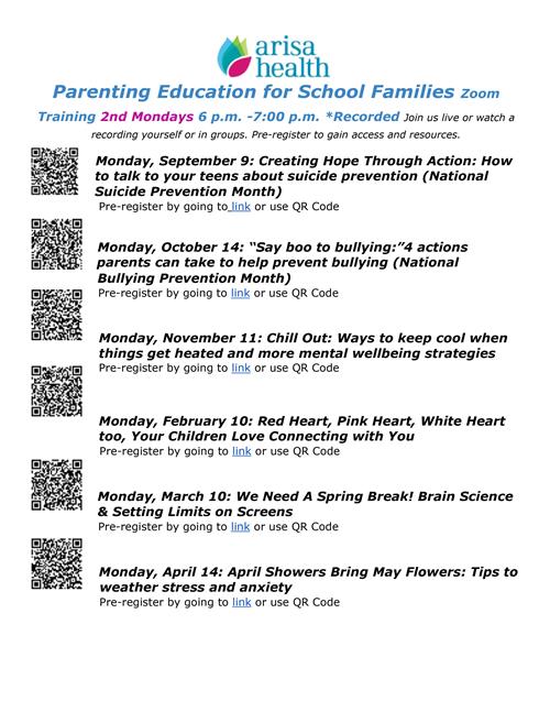 Arisa Health Parenting Help